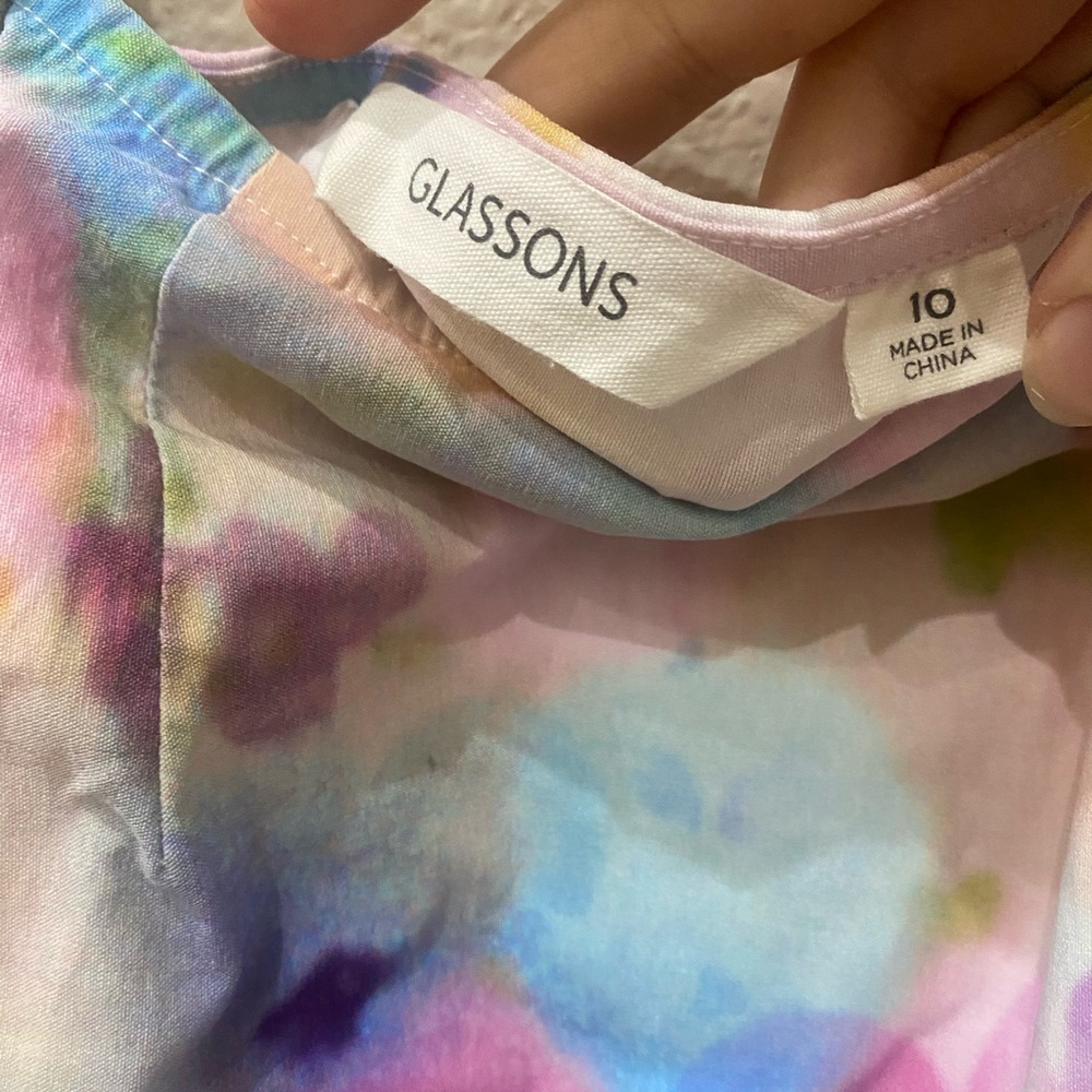 Glassons Colorful Mini Skirt